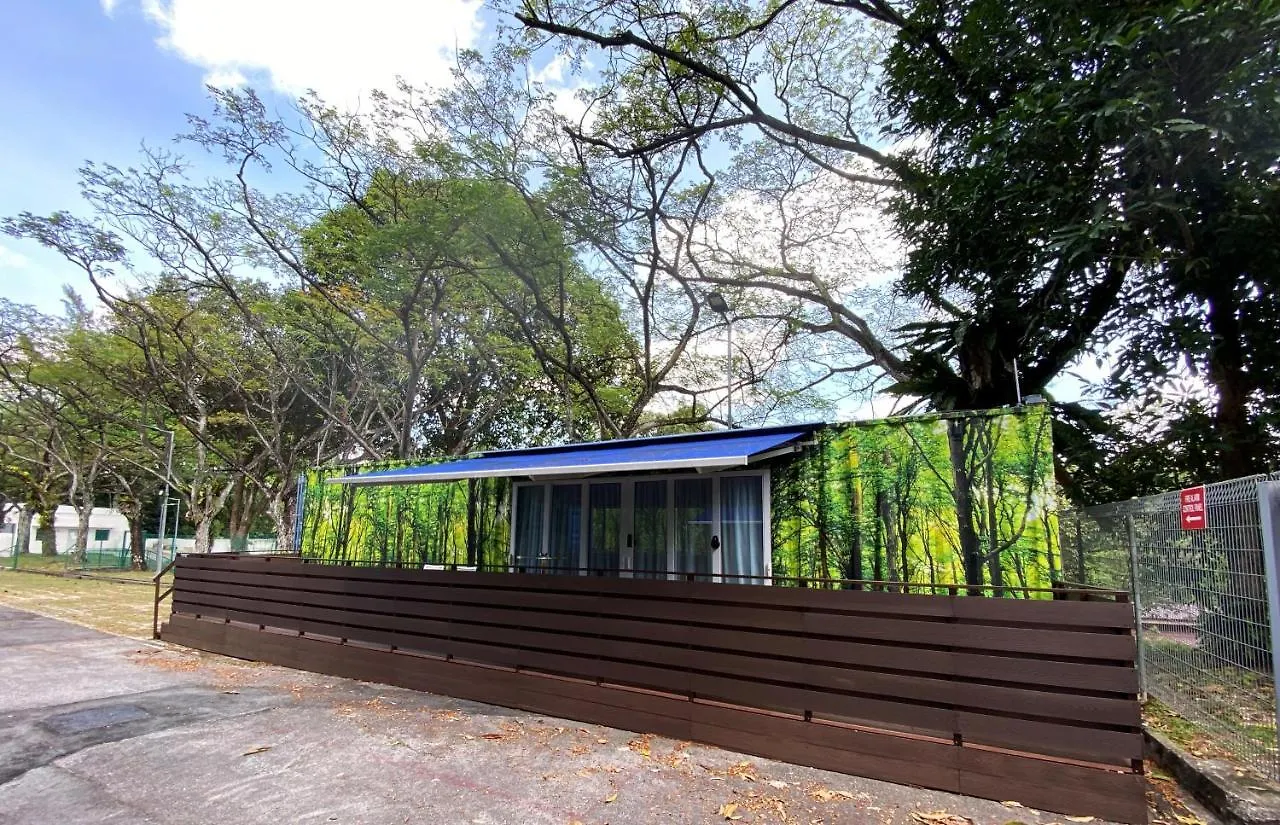 Shipping Container Hotel At Haw Par Villa Googlemap Address 27 Zehnder Road Taxi And Cars Can Only Enter Via Zehnder Road Singapour Singapour